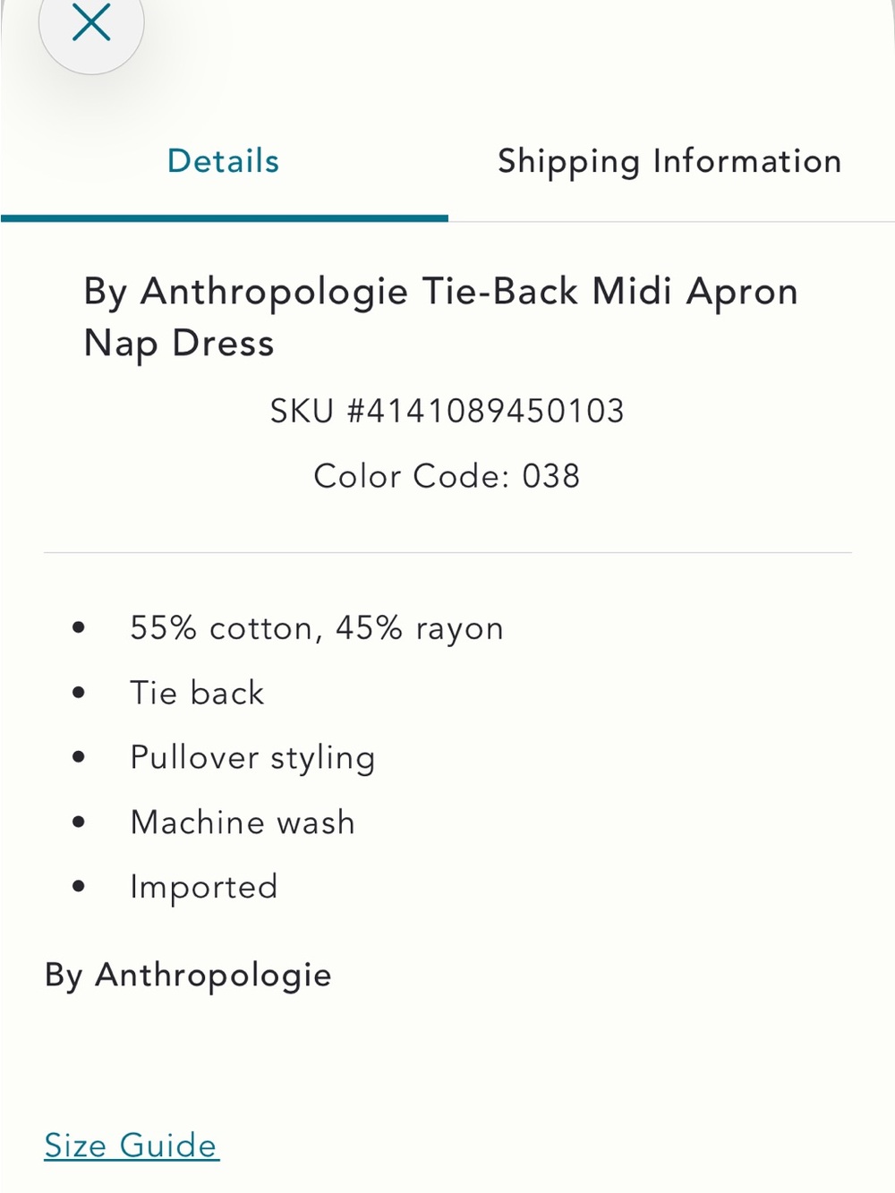 Anthropologie Tie-Back Midi Apron Nap Dress in orange and light green Gingham. M - Picture 3 of 6